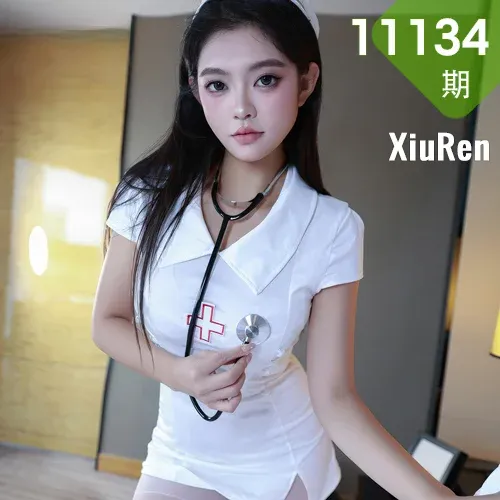 XiuRen 秀人 No.11134 冬安 白色护士制服诱惑