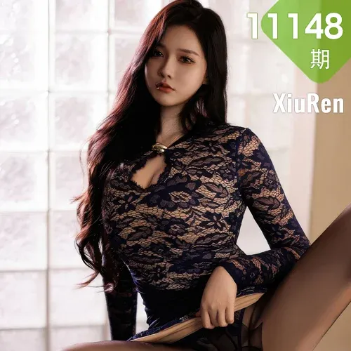 XiuRen 秀人 No.11148 娜比 蕾丝长裙魅惑黑丝