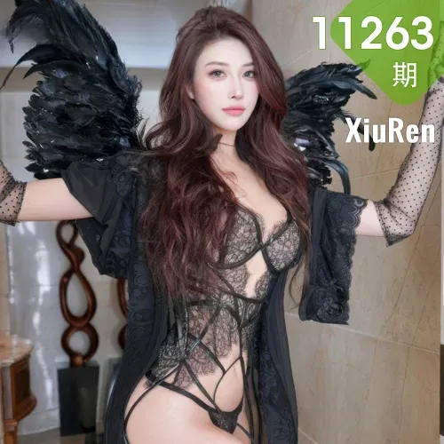 XiuRen 秀人 No.11263 夏冰冰 透视翘臀黑丝诱惑