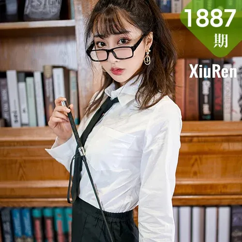XiuRen 秀人 No.1887 白衬衫与黑丝职场秘书 Betty林子欣 秘书主...