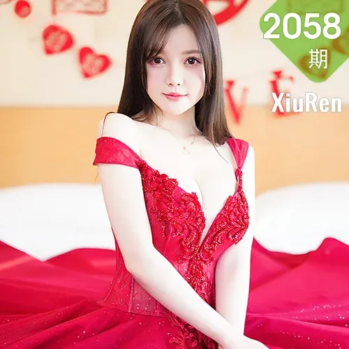 XiuRen 秀人 No.2058 巨乳新娘主题117P写真 糯美子Mini