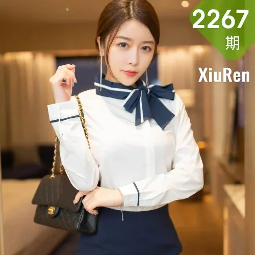 XiuRen 秀人 No.2267 开档黑丝 夏诗雯Sally
