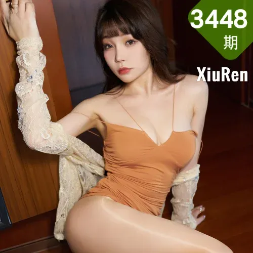 XiuRen 秀人 No.3448  魅惑吊裙 芝芝Booty 性感写真