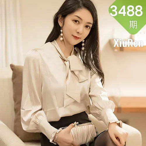 XiuRen 秀人 No.3488  都市眼镜OL Angela00 性感写真
