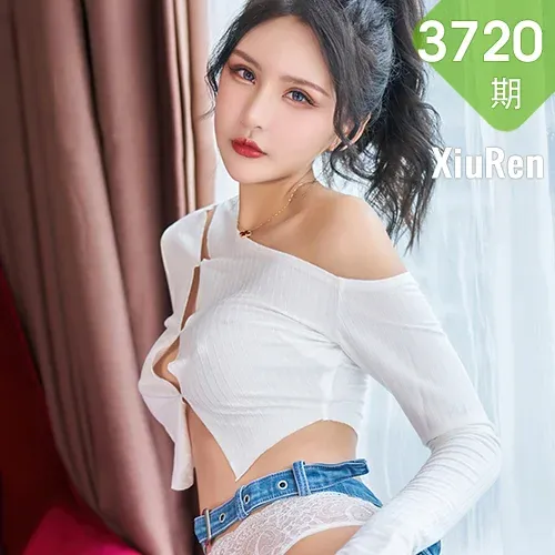 XiuRen 秀人 No.3720 蕾丝吊袜内衣 Emily尹菲 性感写真3