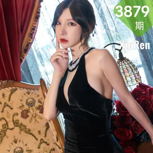 XiuRen 秀人 No.3879 黑丝吊裙 周于希Sandy 大理旅拍111