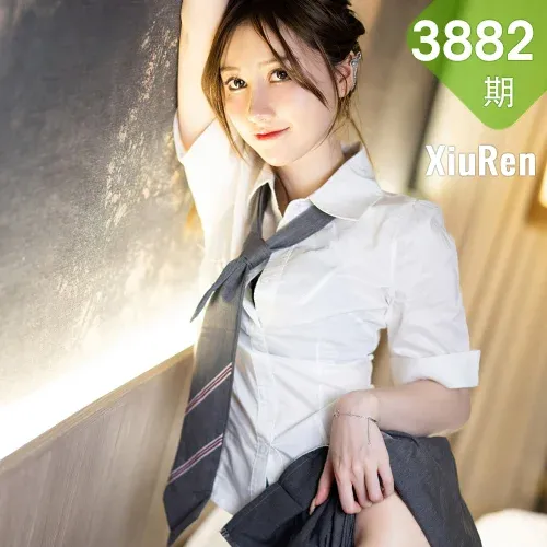 XiuRen 秀人 No.3882 JK制服 美桃酱 杭州旅拍3