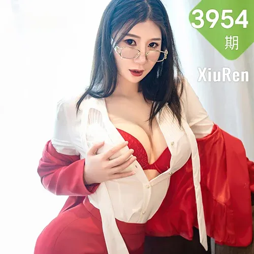 XiuRen 秀人 No.3954 顾乔喃cora 红色制服