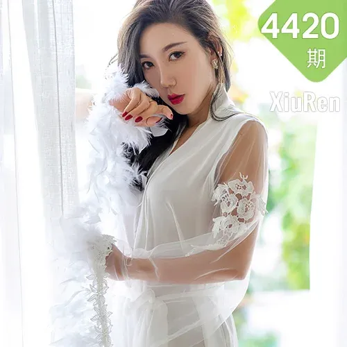XiuRen 秀人 No.4420 白色礼服 艾静香 三亚旅拍
