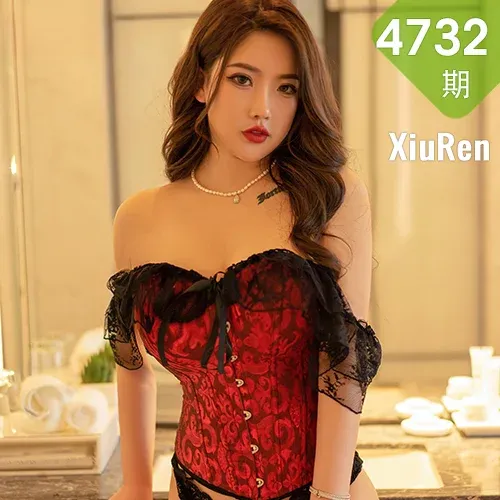 XiuRen 秀人 No.4732 黑色蕾丝 小海臀Rena 性感写真
