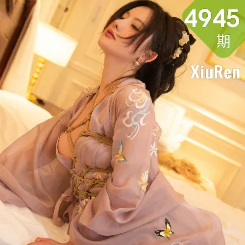 XiuRen 秀人 No.4945 古装服饰拍摄  就是阿朱啊 性感写真11