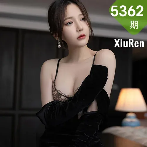 XiuRen 秀人 No.5362 黑色蕾丝 鱼子酱Fish 云南旅拍11