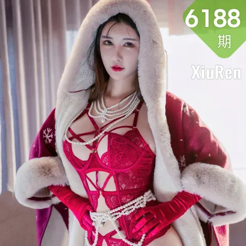 XiuRen 秀人 No.6188 夏沫沫 网袜红内衣