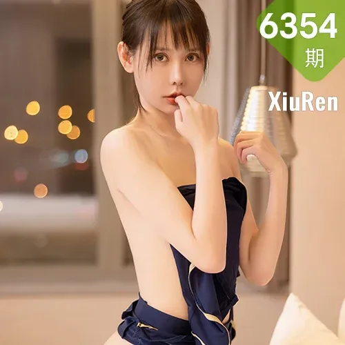 XiuRen 秀人 No.6354 甜佳佳 蓝色短款制服第二套写真3