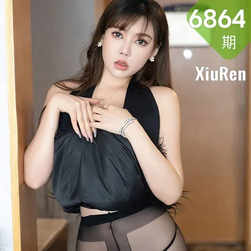 XiuRen 秀人 No.6864 萌汉药baby 黑色礼裙性感写真22