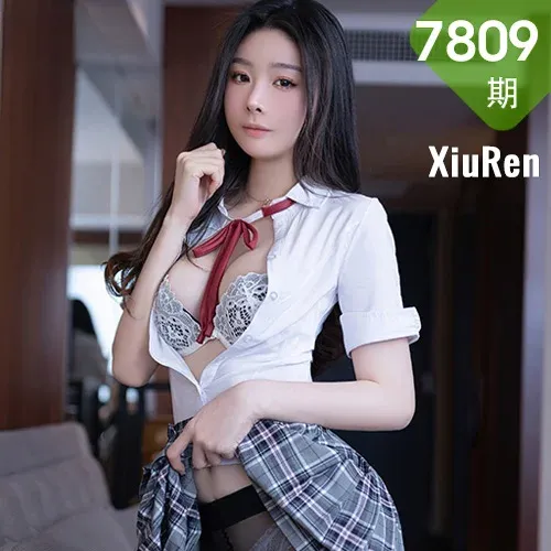 XiuRen 秀人 No.7809  小逗逗 薄纱蕾丝性感写真22