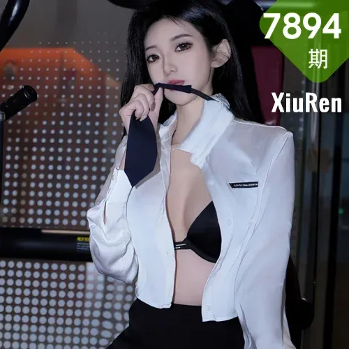 XiuRen 秀人 No.7894  安琪Yee 黑色短裙性感写真