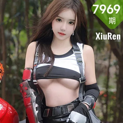 XiuRen 秀人 No.7969  小薯条nienie 摩托女郎角色装扮性感写真1