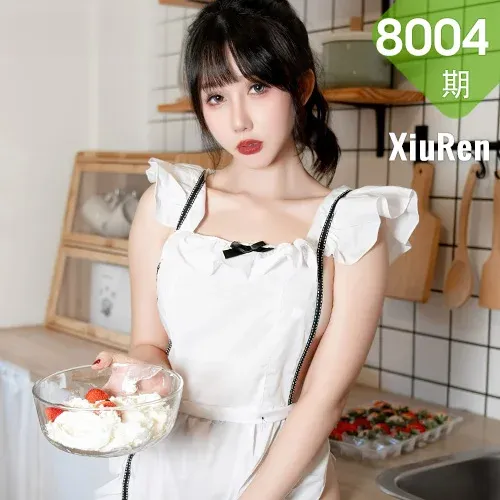 XiuRen 秀人 No.8004  波巧酱 酱味小厨娘性感写真