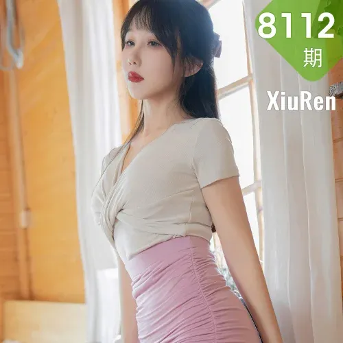 XiuRen 秀人 No.8112  波巧酱 家庭教师性感写真33