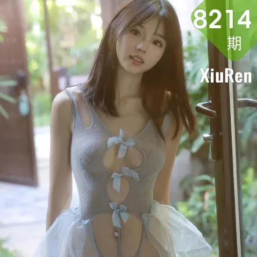 XiuRen 秀人 No.8214  佘贝拉bella 灰色轻透薄纱情趣性感写真