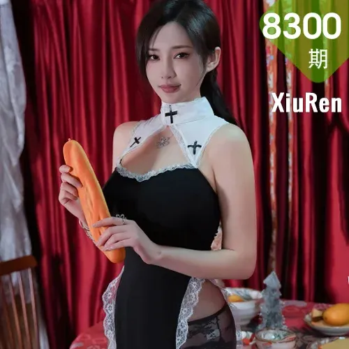 XiuRen 秀人 No.8300  Carol周妍希X 性感魅惑黑丝性感写真