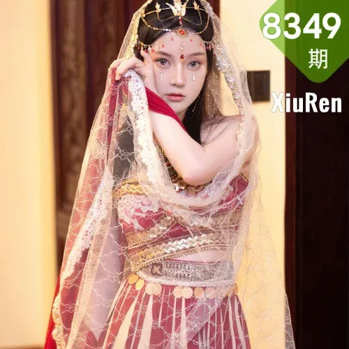 XiuRen 秀人 No.8349 豆瓣酱 红色西域服饰性感写真