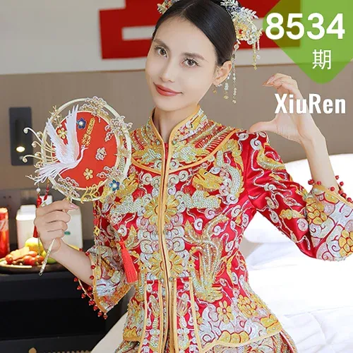 XiuRen 秀人 No.8534 lingyu69 新娘主题拍摄性感写真1