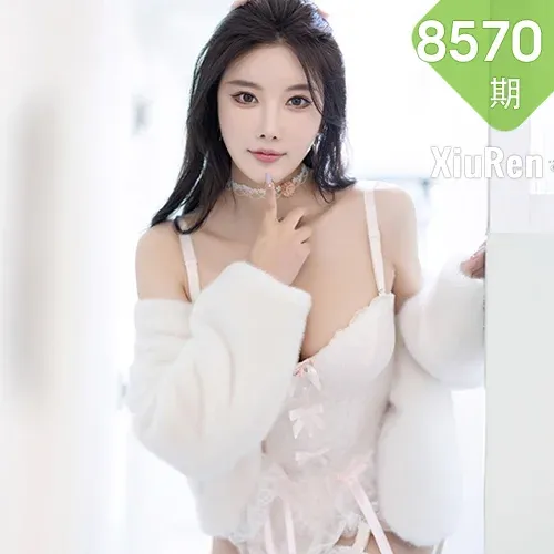 XiuRen 秀人 No.8570 杨晨晨Yome 白色连衣短裙性感写真1