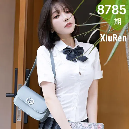XiuRen 秀人 No.8785 徐莉芝Booty 学生制服性感写真11