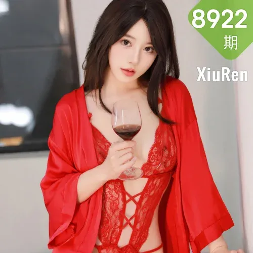 XiuRen 秀人 No.8922 桃妖夭 黑色情趣性感写真11