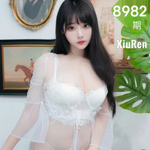 XiuRen 秀人 No.8982 潘多拉哦 白色情趣服饰性感写真