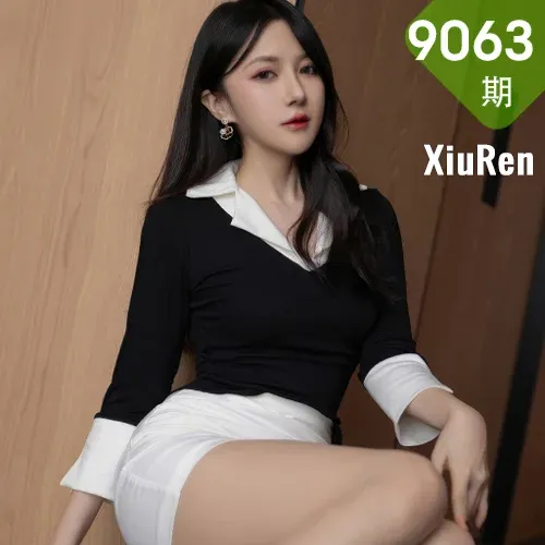 XiuRen 秀人 No.9063 鱼子酱Fish 白领OL服饰性感写真11