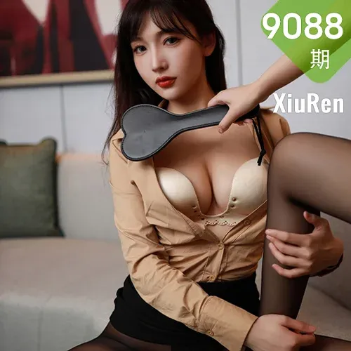 XiuRen 秀人 No.9088 陆萱萱 黑丝OL写真1