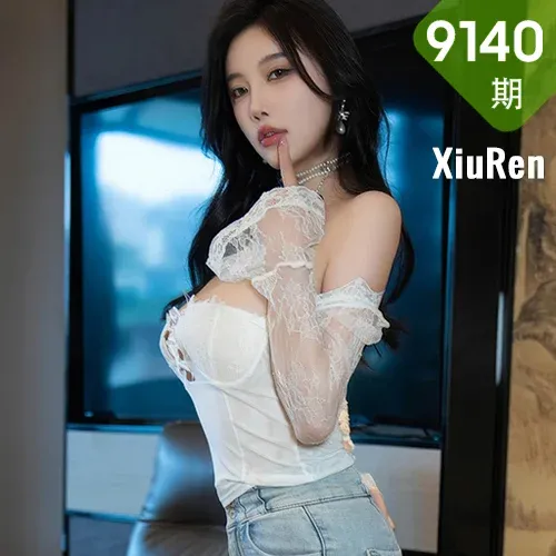 XiuRen 秀人 No.9140 杨晨晨Yome 白色情趣女仆服性感写真2