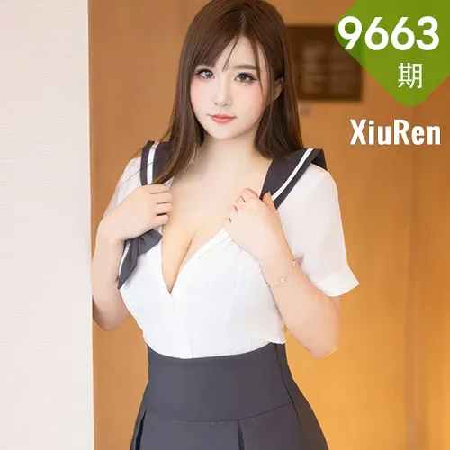 XiuRen 秀人 No.9663 小肉肉咪 透视内衣黑丝爆乳