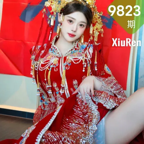 XiuRen 秀人 No.9823 蛋蛋宝 制服新春美女写真