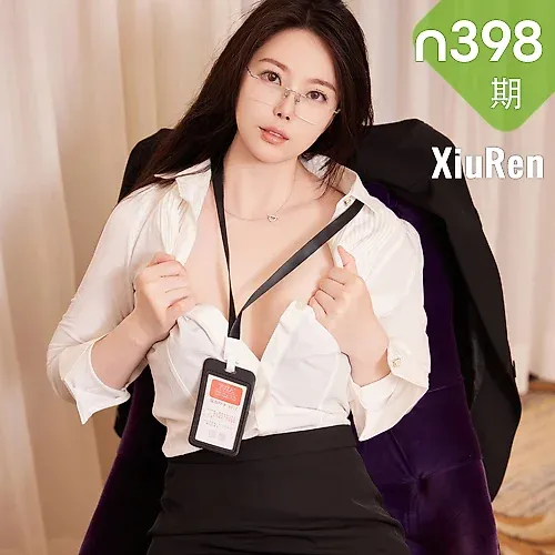 XiuRen 秀人 No.N398 白茹雪高跟办公OL秘书写真