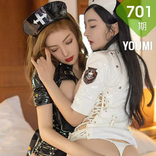 YOUMI 尤蜜荟 Vol.701 黑与白性感合集写真 允爾11
